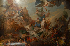 Detail of a Ceiling, Chatsworth House, Derbyshire