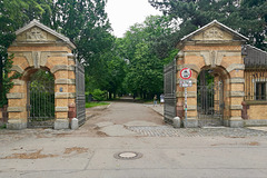 Leipzig 2019 – Entrance to the Friedenspark
