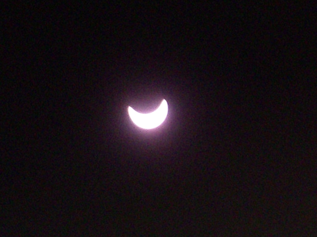 Solar eclipse 2015 - shot through an ND filter