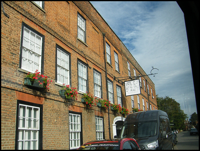 George Hotel with windowboxes
