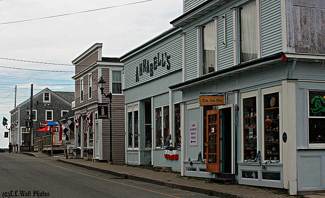 Lubec Maine Streetscape