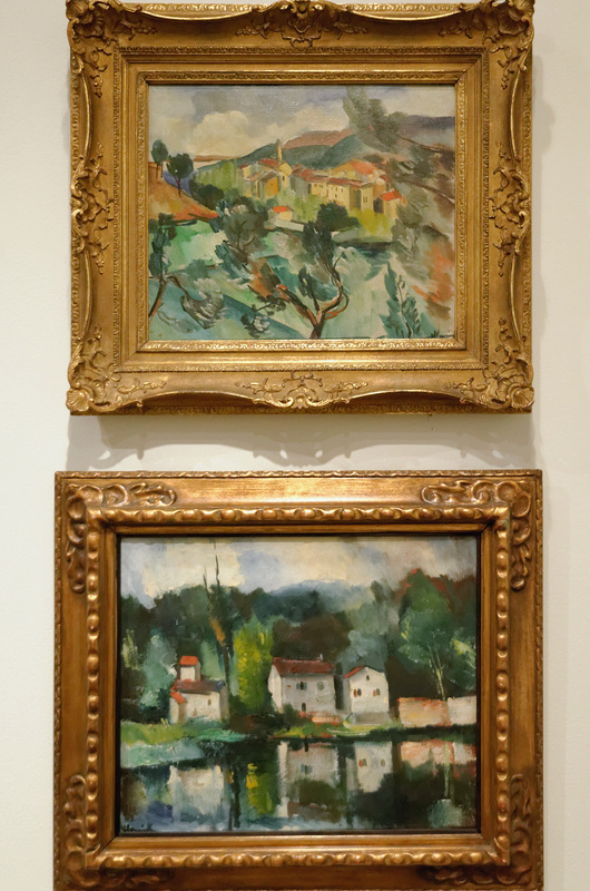 "Paysages" (Maurice de Vlaminck - 1912 et 1919)