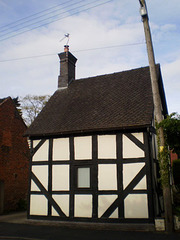 Walnut Cottage, with slate roof.