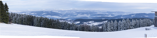 Panorama vom Pröller zur 12-Tausender-Kette