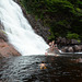 Venezuela, Natural Swimming Pool at the Lower Cascade of Angel Falls