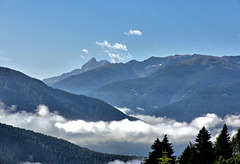 Wolken unten im Pustertal - Juni 2021