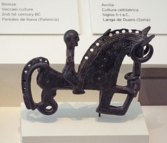 Horse and Rider Fibula in the Archaeological Museum of Madrid, October 2022