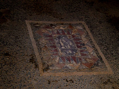 Detail in floor's tiles.