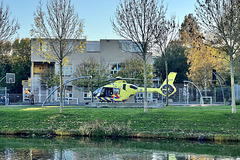 Emergency helicopter