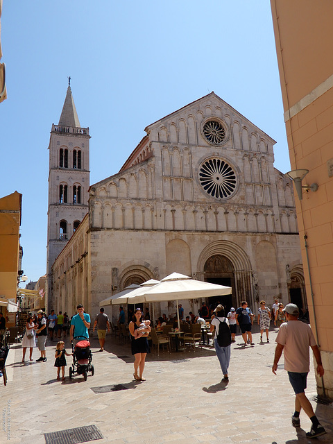 Kroatien Bike Tour/  Zadar 4xPIP  Cathedral of St. Anastasia