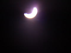 Solar eclipse 2015 - shot through an ND filter & binoculars
