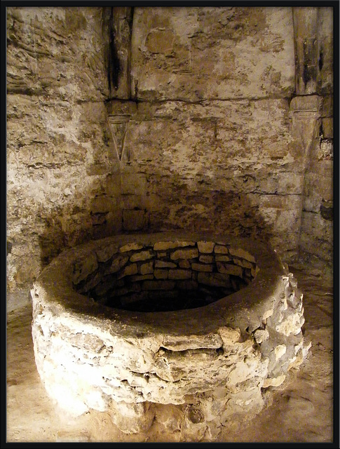 old well in the castle mound