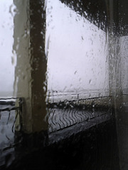 Rain on the balcony - Sandown