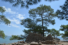 Phaselis, Remains of the North Wall