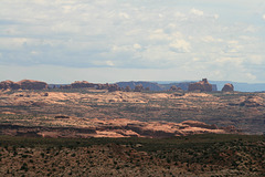 Looking toward Arches National Park
