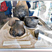 Poteries et fragments de poteries du Néolithique venant du site de Lillemer (35)