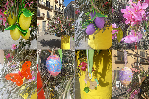 Bomba Piazza "Easter Tree"
