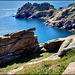Cornish granite coast at Logan Rock, for Pam.