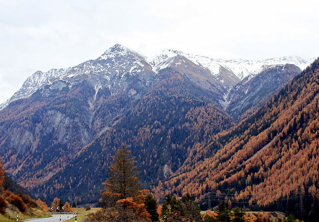 Fahrt durch die Dolomiten