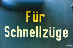 Eisenbahnmuseum Lokschuppen Aumühle 2015 – Für Schnellzüge