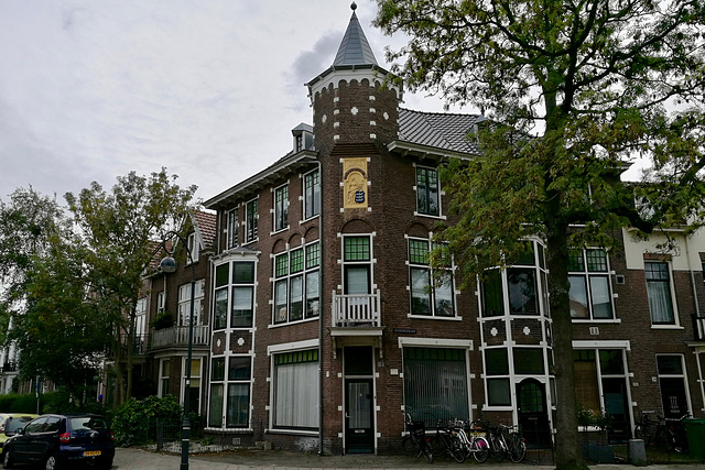 Corner house in Haarlem