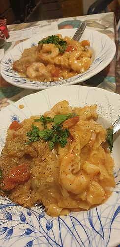 More Traditional Fare, another Seafood Dish