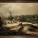 Paysage d'hiver - Huile sur bois de Brueghel - Musée d'Orléans
