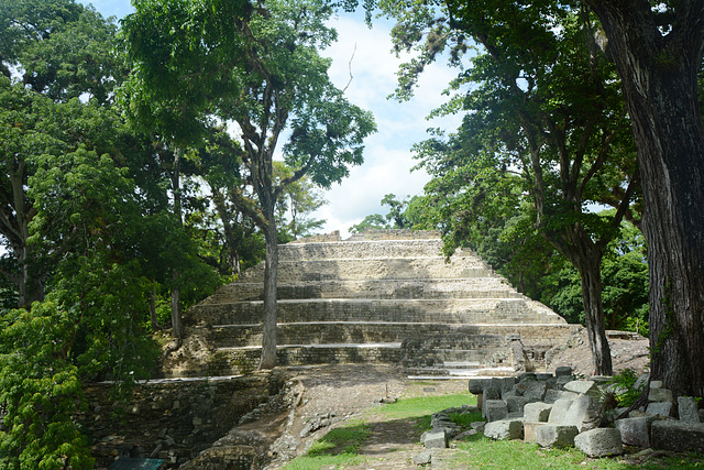 Honduras, A Mayan Construction at the Copan Ruinas Archaeological Site