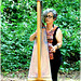 Lili (harpe celtique) à l'art est dans les bois (22)