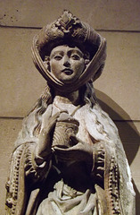 Detail of the Mary Magdalene Statue in the Metropolitan Museum of Art, January 2013