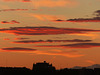 Sunset (1) over Newcastle upon Tyne NE England