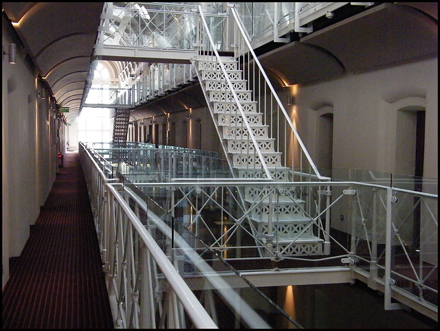 prison staircase