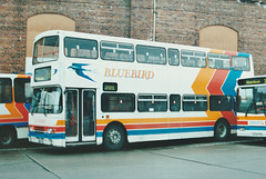 Bluebird Buses (Stagecoach) 96 (J196 YSS) in Aberdeen – 27 Mar 2001