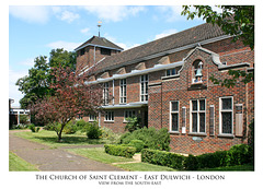 St Clement East Dulwich from SE 14 7 2008