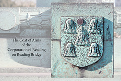Reading coat of arms - Reading Bridge - 17.2.2015