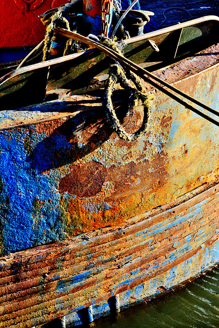 Rust Bucket on the Fishquay