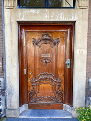Door to the Snouck Hurgronje House