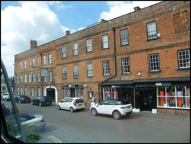 George Hotel and shops