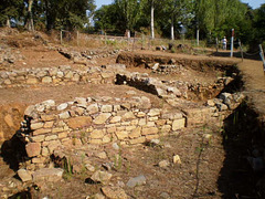 Ruins of Roman baths.
