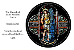 Lewes - The Church of Saint Michael -  S Martin studio James Powell & Sons