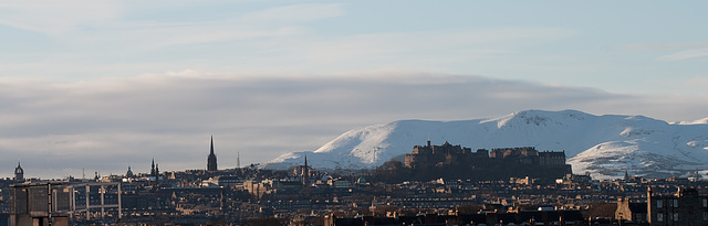 Wintery Edinburgh