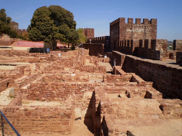 Ruins of Moorish settlement.