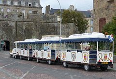 Tourist Train in St Malo - 1 October 2014