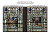 Lewes - The Church of Saint Michael - SS Augustine & Thomas of Canterbury narrative panels studio James Powell & Sons