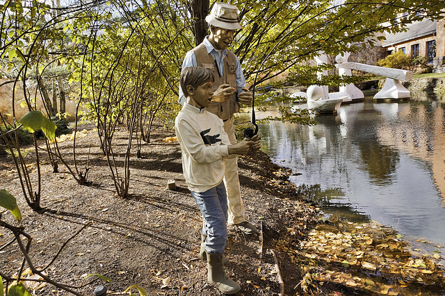 "A Day Off" – Grounds for Sculpture, Hamilton Township, Trenton, New Jersey