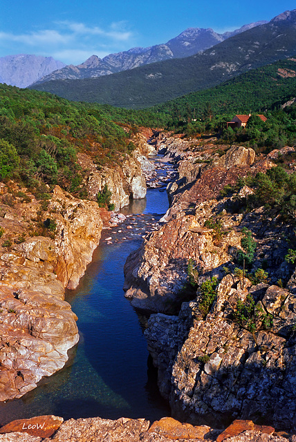 Corsica 1998 - river Le Fango