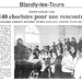 Rencontre chorales à Blandy le 30/01/2000