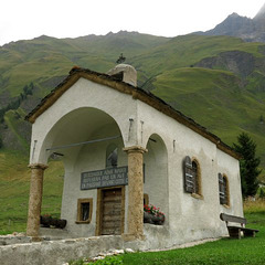 La chapelle de Ferret (Valais, Suisse)