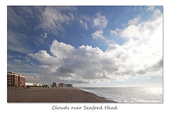 Clouds over Seaford Head - 28.10.2015