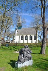 Nederland - Groet, Witte Kerkje